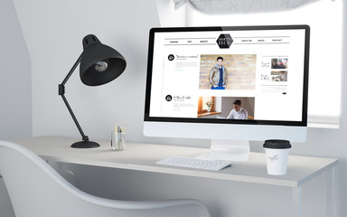 3d desktop workspace rendering blogger
