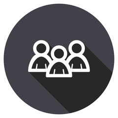 gray flat vector icon