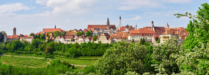 Panorama Rothenburg ob der Tauber