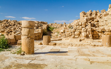 Fototapeta premium Ruins of the ancient Nabataean Town Shivta
