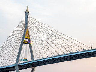 Obraz premium Bhumiphol bridge in Bangkok