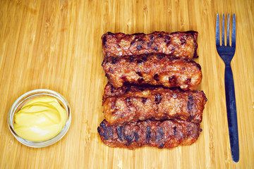 Traditional food Meat Balls 