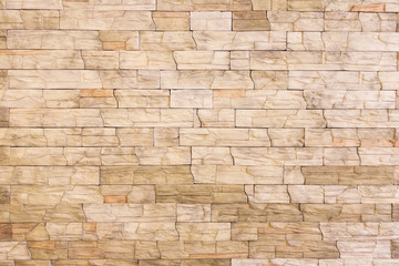 Pattern of decorative stone wall background 
