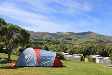 New Zealand Campsite