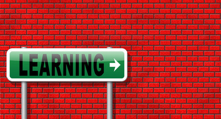 Obraz premium online learning and education