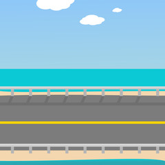 Background for the game road