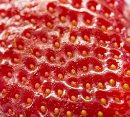 Red berry strawberry texture isolated on white background. Strawberry isolated on white. Sweet strawberries. Food for health. Slices of strawberry on white. Juicy strawberries for packaging.