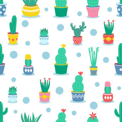 Cactuses patten