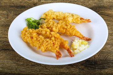Prawn tempura