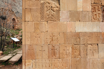 Ancient monastery Noravank in Armenia