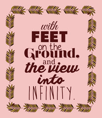 message in calligraphy design