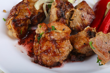 Pork sashlik