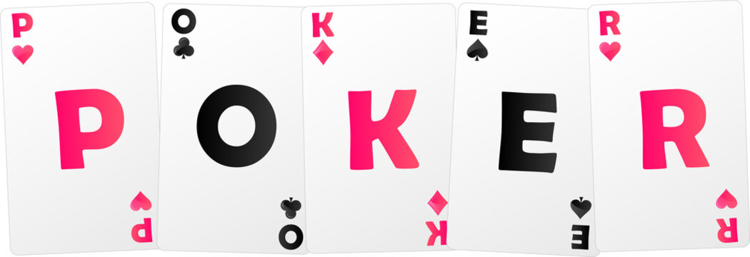 Poker in Karten gelegt