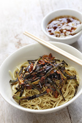 scallion oil noodles, Chinese Shanghai food