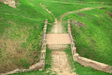Old fortress bridge