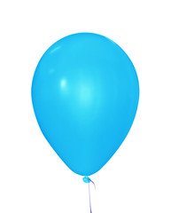 Balloon isolated - light blue