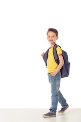 Fototapeta premium Funny little boy