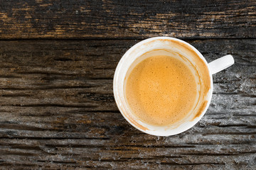 Coffee, Cup, Coffee Cup on a wooden table.