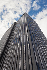 Naklejka premium Skyscraper low angle view in New York City