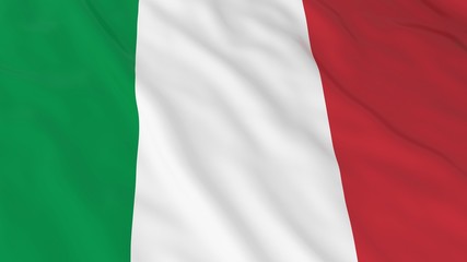 Italian Flag HD Background - Flag of Italy 3D Illustration