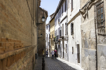 Fototapeta na wymiar Old Town of Granada Spain