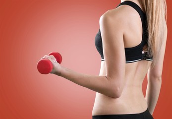 Fototapeta premium Exercising.