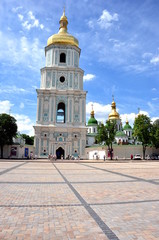 Kiew - Sophienkathedrale im Stil des ukrainischen Barock