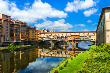 Fototapeta na wymiar Florence, Ponte Vecchio (Tuscany, Italy)