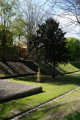 Chełmno - park w otoczeniu murów miejskich