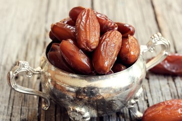 Dtaes / Dried Fruits, selective focus