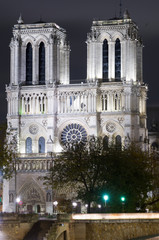 Notre dame Cathedral, Paris, Ile de France, France..