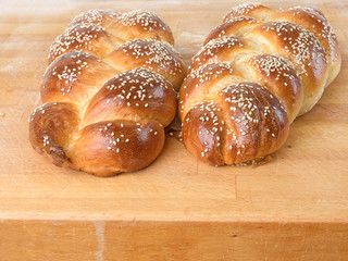 homemade round bread