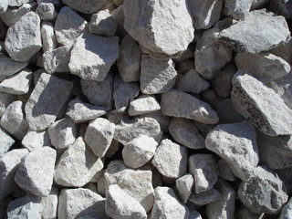 Crushed stone texture