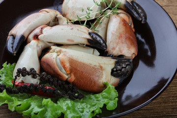 Crab claws