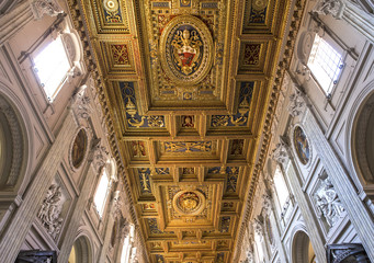 Obraz premium Archbasilica of Saint John Lateran, Rome, Italy