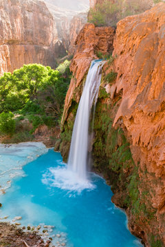 Fototapeta Havasu Falls and Pool