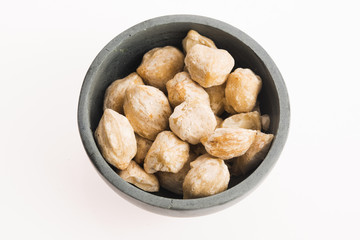 Candlenut or Kukui is a spice especially used in indonesian cook