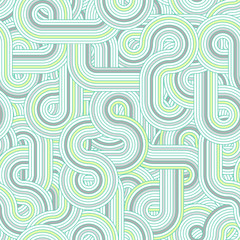 round cable labyrinth pattern