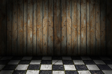 Abstract grunge Interior