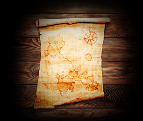 old treasure map