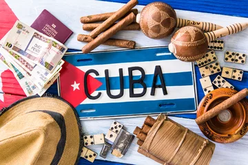 Fotobehang Havana dit is Cuba!