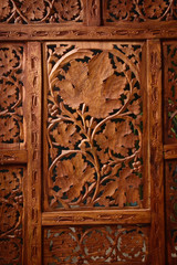 Beautiful wood carving