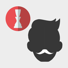 Barber shop. hair care concept.  isolated illustration