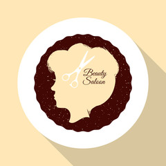 Barber shop. hair care concept.  isolated illustration