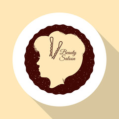 Barber shop. hair care concept.  isolated illustration