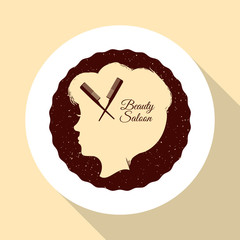 Barber shop. hair care concept.  isolated illustration