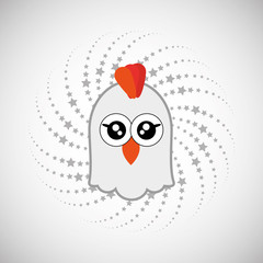 Animal design. cartoon icon. Isolated illustration , vector