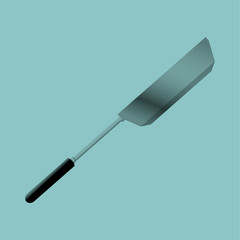 Kitchen design. Supplies icon. White background, vector illustration