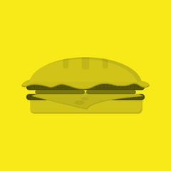 Kitchen design. food icon. White background, vector illustration
