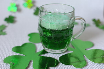 Green Beer and Clover